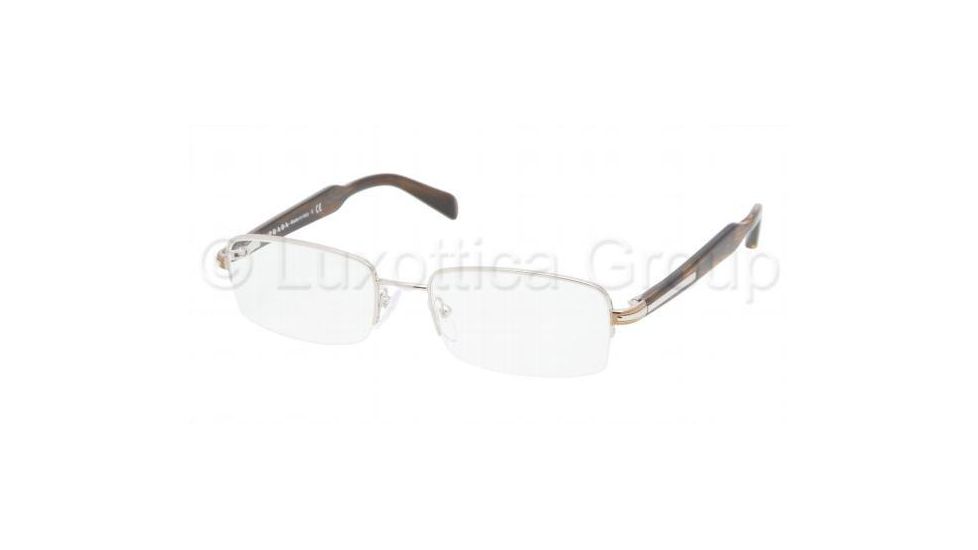 Prada Eyeglasses PR58NV with No-Line Progressive Rx Prescription Lenses ACW1O1-5218 -