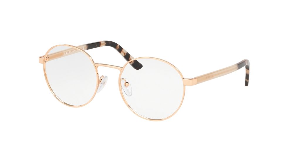 Prada HERITAGE PR52XV Prescription Eyeglasses, 49mm, Pink, PR52XV-SVF1O1-49-SV