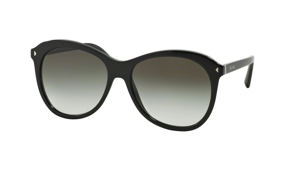 Prada JOURNAL PR13RS Bifocal Prescription Sunglasses PR13RS-1AB0A7-57 - Lens Diameter 57 mm, Frame Color Black