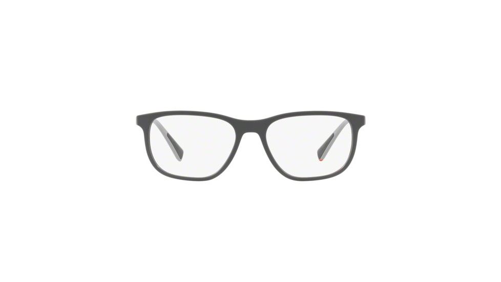 Prada LIFESTYLE PS05LV Bifocal Prescription Eyeglasses, 55mm, Grey Rubber, PS05LV-TFZ1O1-55-BI