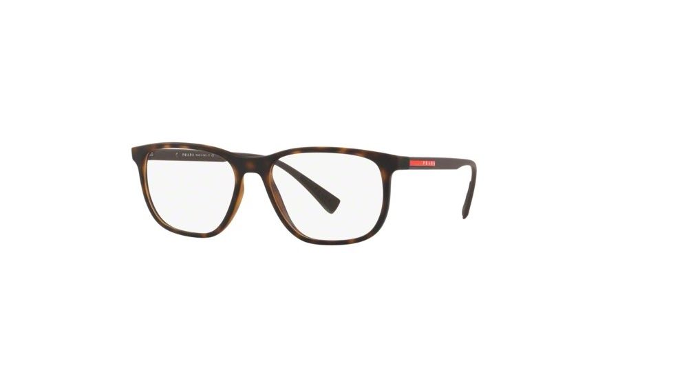 Prada LIFESTYLE PS05LV Bifocal Prescription Eyeglasses, 53mm, Havana Rubber, PS05LV-U611O1-53-BI