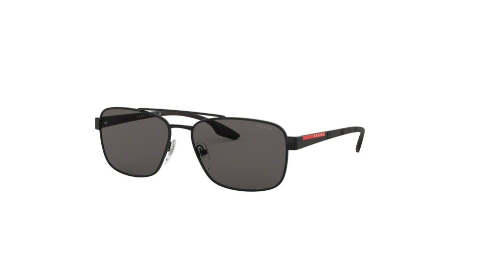 Prada LIFESTYLE PS51US Bifocal Prescription Sunglasses, 59mm, Black, PS51US-1AB5S0-59-BI