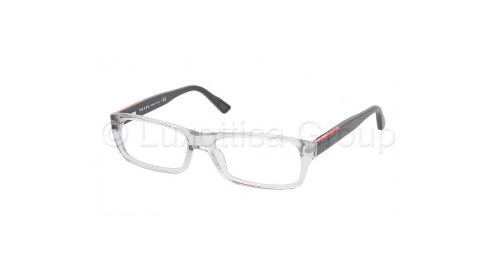 Prada Linea Rosa Eyeglasses PS11AV with Lined Bifocal Rx Prescription Lenses AAA1O1-5516 -