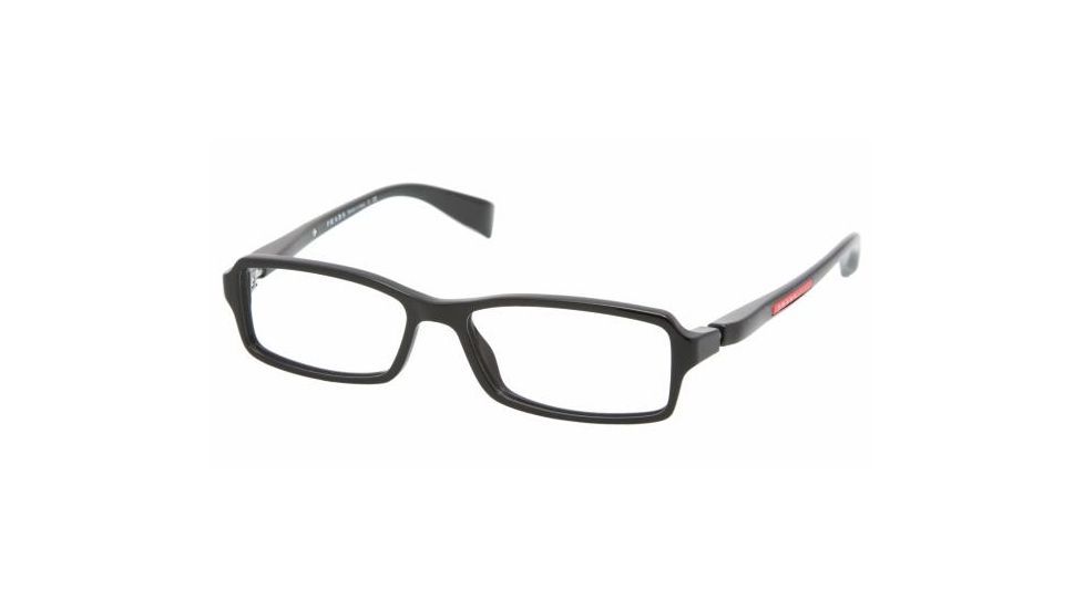 Prada Linea Rosa PS04BV Bifocal Eyeglasses - Black Demo Lens Frame / 51 mm Prescription Lenses, 1AB1O1-5115