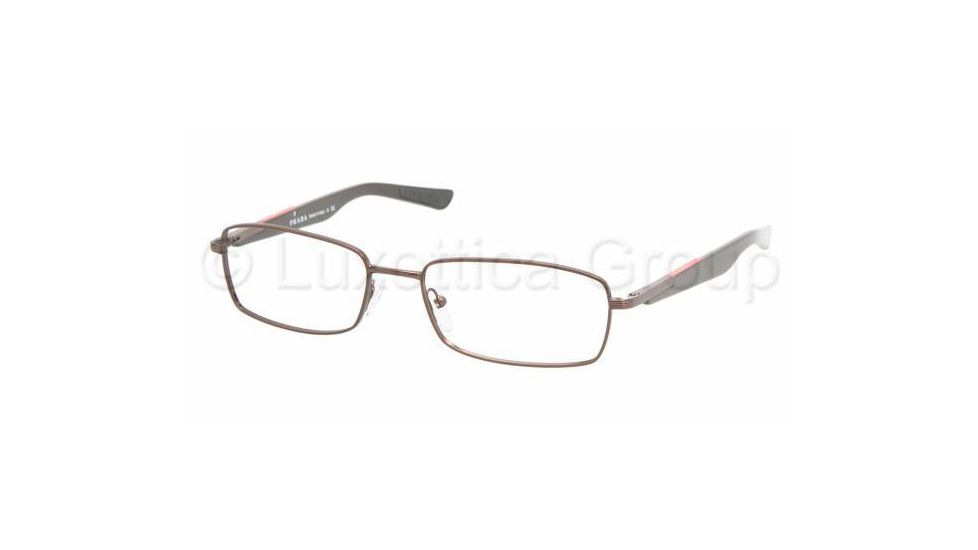 Prada Linea Rosa PS52BV Bifocal Eyeglasses - Brown Demo Lens Frame / 52 mm Prescription Lenses, 9AN1O1-5217