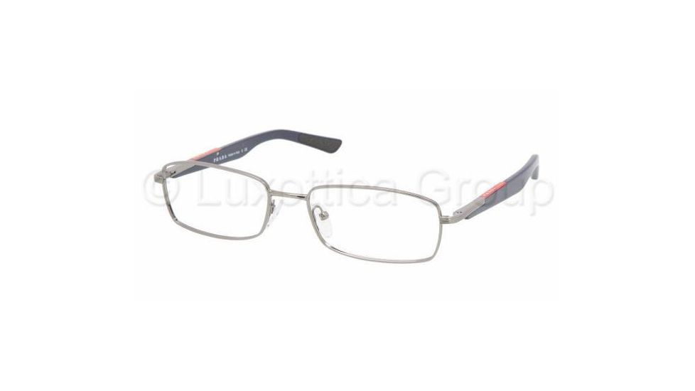 Prada Linea Rosa PS52BV Bifocal Eyeglasses - Gunmetal Demo Lens Frame / 52 mm Prescription Lenses, 5AV1O1-5217