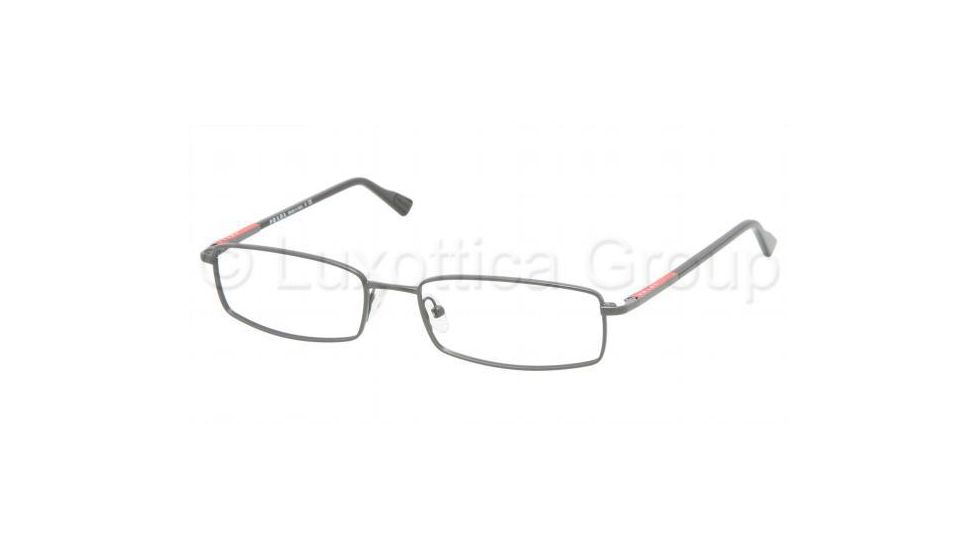 Prada Linea Rosa PS 57AV Eyeglasses Styles - AsphaLight Demi Matte Frame w/Non-Rx 52 mm Diameter Lenses, AAG1O1-5217