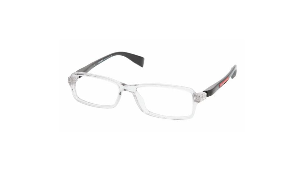 Prada Sports PS04BV #AAA1O1 - Smoke Crystal Demo Lens Frame