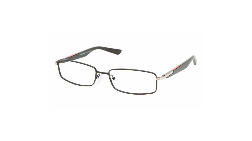 Prada Sports PS54BV #1BO1O1 - Black Demi Matte Demo Lens Frame