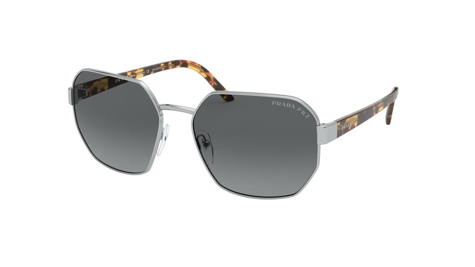 Prada MILLENNIALS PR54XS Sunglasses 1BC5W1-59 - , Polar Grey Gradient Lenses