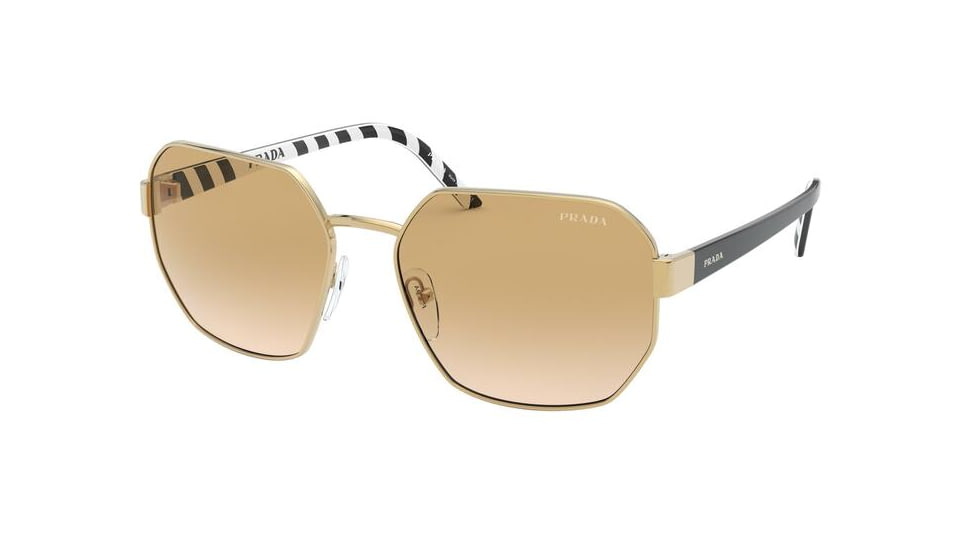 Prada MILLENNIALS PR54XS Sunglasses 5AK232-59 - , Pink Gradient Orange Lenses