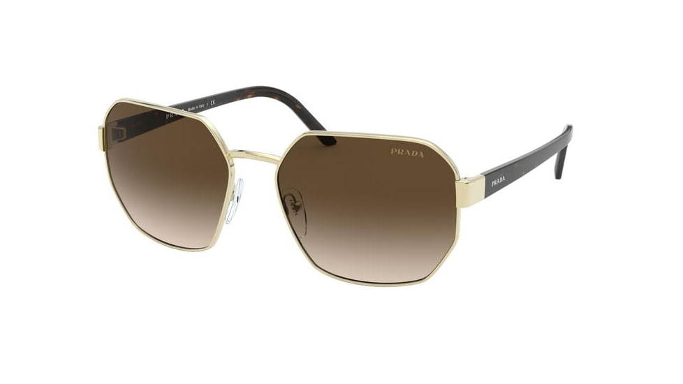 Prada MILLENNIALS PR54XS Sunglasses ZVN6S1-59 - , Brown Gradient Lenses