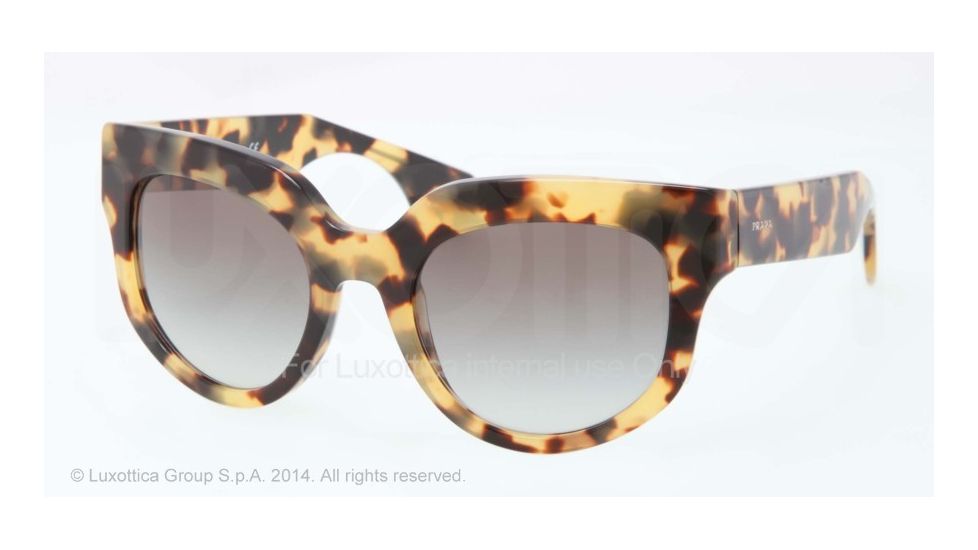 Prada POEME PR07QS Bifocal Prescription Sunglasses PR07QS-7S00A7-51 - Lens Diameter 51 mm, Frame Color Medium Havana