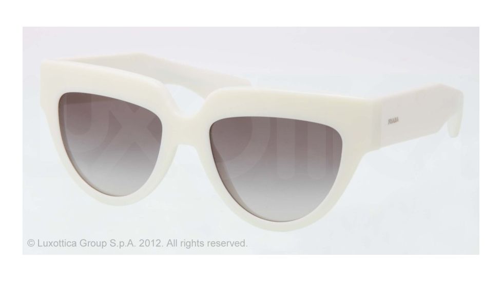 Prada POEME PR29PS Single Vision Prescription Sunglasses PR29PS-7S30A7-52 - Lens Diameter 52 mm, Lens Diameter 52 mm, Frame Color Ivory