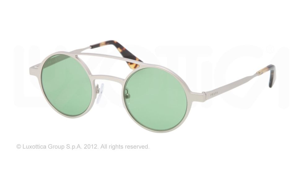 Prada PORTRAIT PR69OS Single Vision Prescription Sunglasses PR69OS-1AP1G2-45 - 