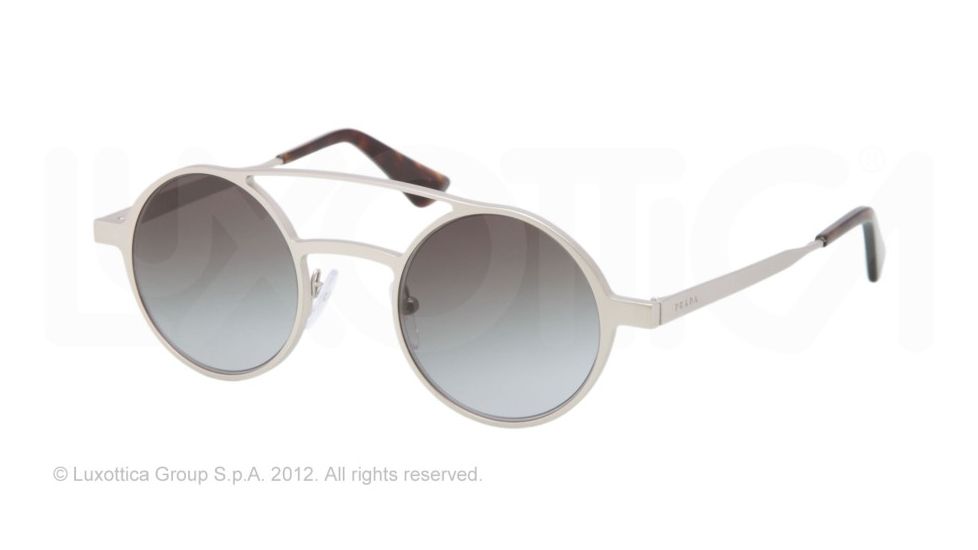 Prada PORTRAIT PR69OS Single Vision Prescription Sunglasses PR69OS-1AP3M1-45 - 