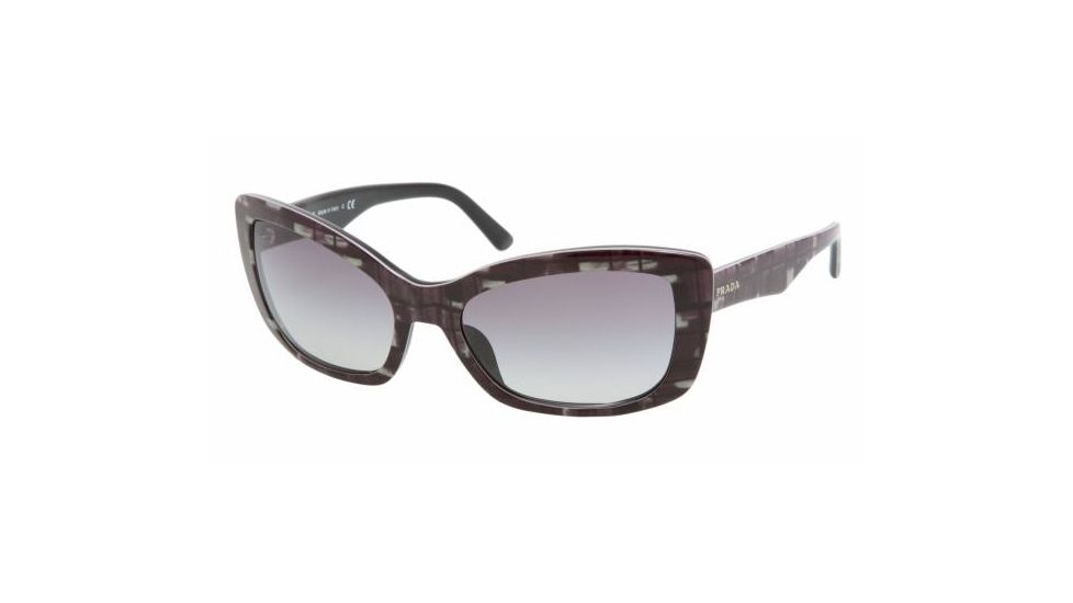 Prada PR03NS Bifocal Sunglasses - Top Mimetic Gray/Black Frame / 57 mm Prescription Lenses, BF03M1-5718