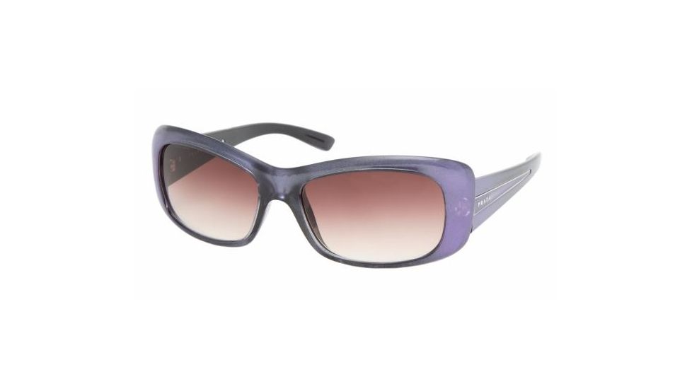 Prada PR04LS SV Prescription Sunglasses - Crystal-Bilberry Violet Gradient Frame / 57 mm Prescription Lenses, 7ZO4V1-5716