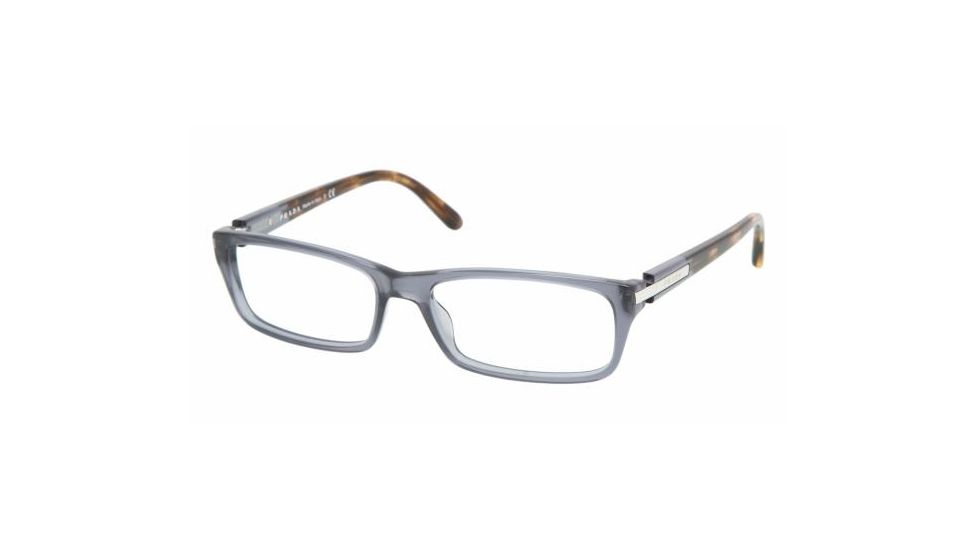 Prada PR 05NV Eyeglasses Styles - Denim Frame w/Non-Rx 53 mm Diameter Lenses, PD61O1-5316