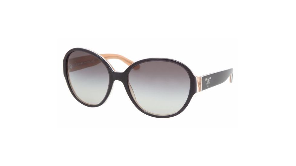 Prada PR 06MSA Sunglasses Styles - Top Blue/White/Sand Frame, ACI3M1-5817