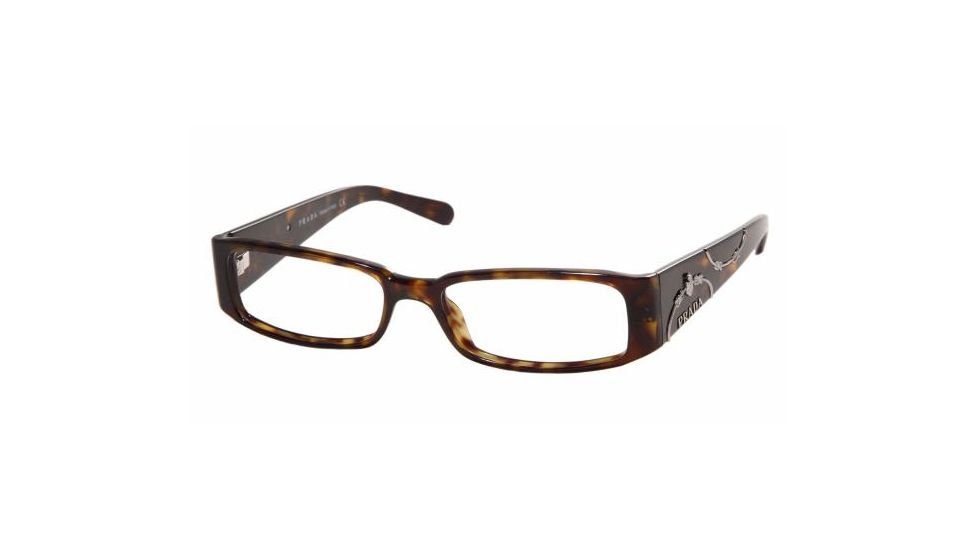 Prada PR07IV Bifocal Eyeglasses - Havana Frame / 51 mm Prescription Lenses, 2AU1O1-5116