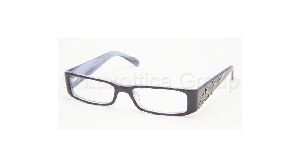 Prada PR07IV Bifocal Eyeglasses - Top Violet On Lilac Frame / 53 mm Prescription Lenses, 7ON1O1-5316