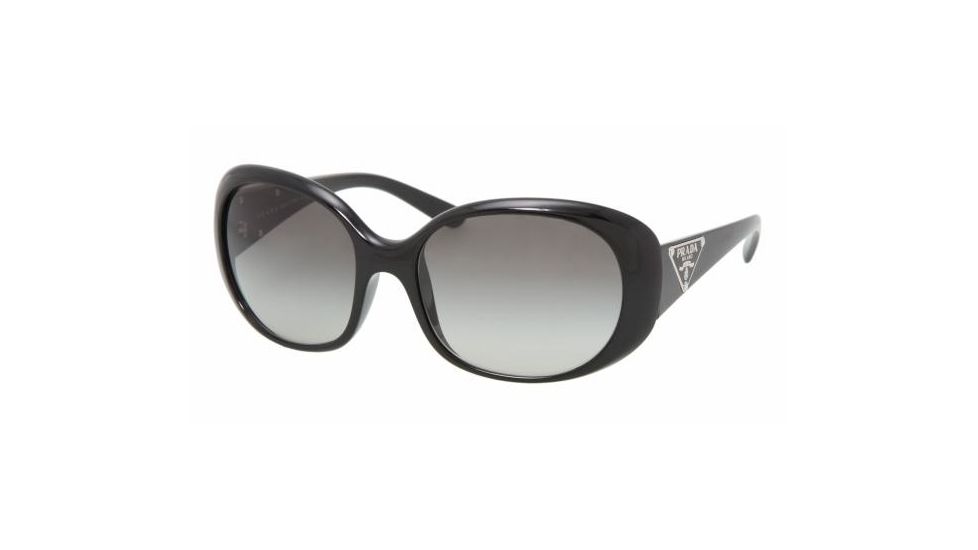 Prada PR 27LS Sunglasses Styles - Gloss Black Gray Gradient Frame, 1AB3M1-5717