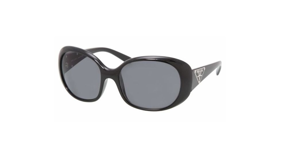 Prada PR 27LS Sunglasses Styles - Gloss Black Polar Green Frame, 1AB5Z1-5717