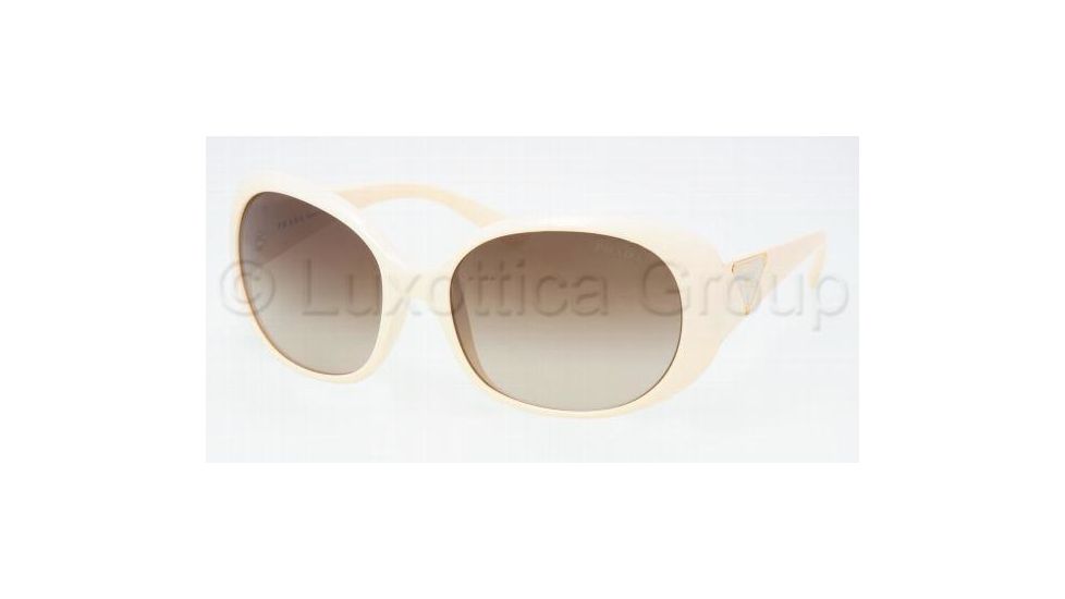 Prada PR 27LS Sunglasses Styles - Ivory Brown Gradient Frame, ZVA6S1-5717