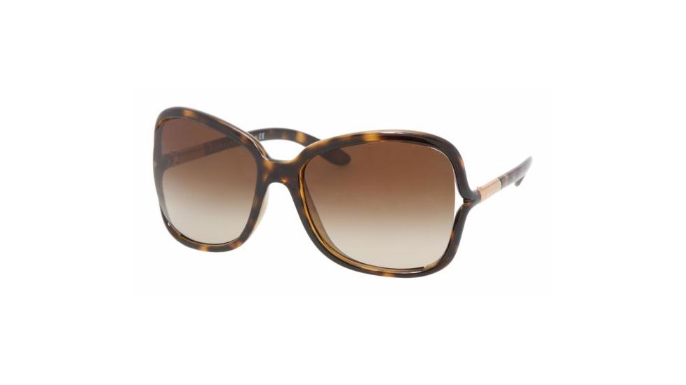 Prada PR 28LS Sunglasses Styles - Havana Frame / Brown Gradient Lenses, 2AU6S1-5817