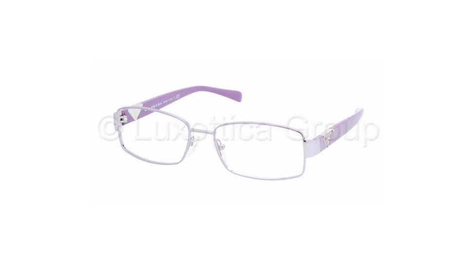 Prada PR56NV Progressive Eyeglasses - Lilac Demo Lens Frame / 51 mm Prescription Lenses, ZVO1O1-5116