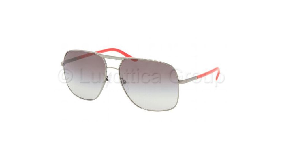 Prada PR 57MS Sunglasses Styles - Gunmetal Frame / Gray Gradient Lenses, 5AV3M1-5914