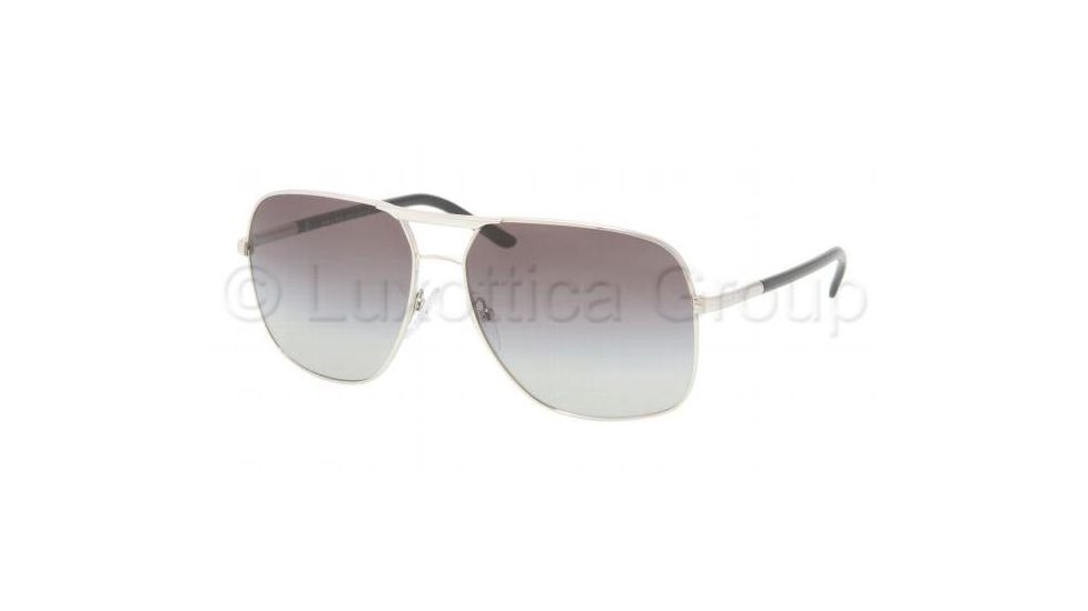 Prada PR57MS Progressive Prescription Sunglasses PR57MS-1BC3M1-5914 - Lens Diameter 59 mm, Frame Color Silver