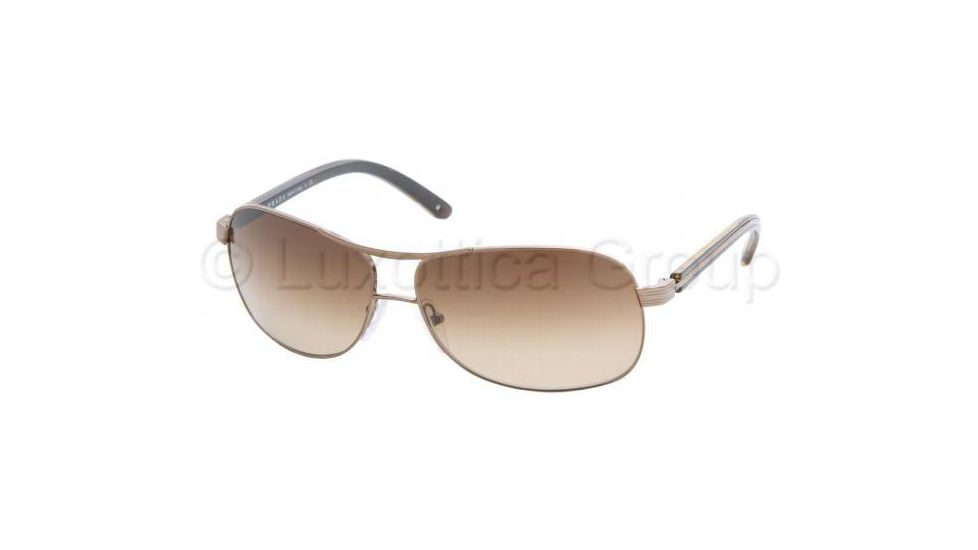 Prada PR59LS Bifocal Sunglasses - Tobacco Frame / 63 mm Prescription Lenses, 8AE6S1-6313