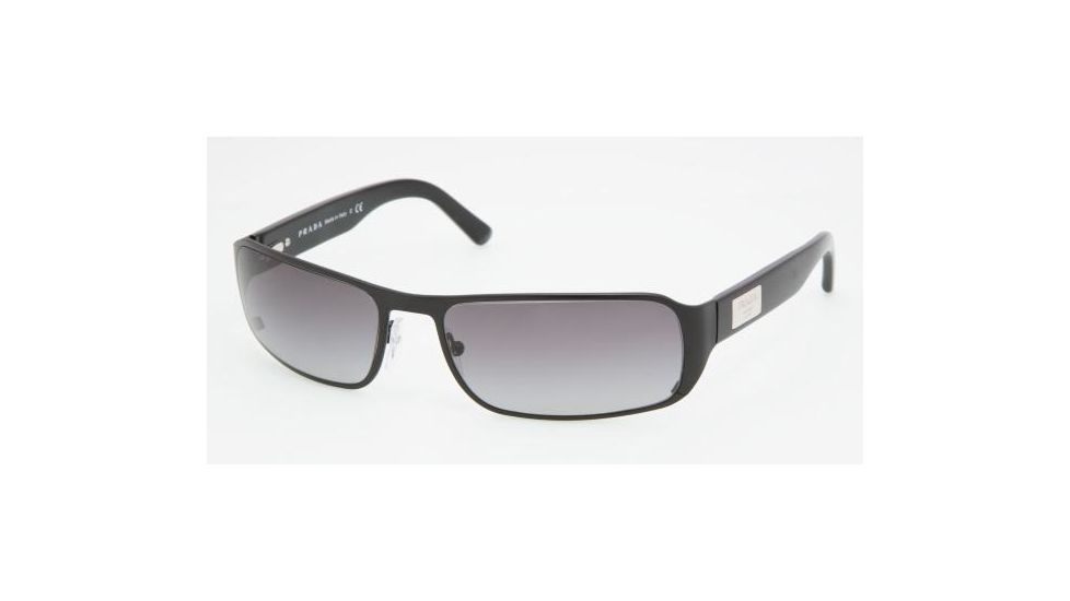 Prada PR 61MS Sunglasses Styles - Matte Black Frame / Gray Gradient Lenses, 1BO3M1-6017