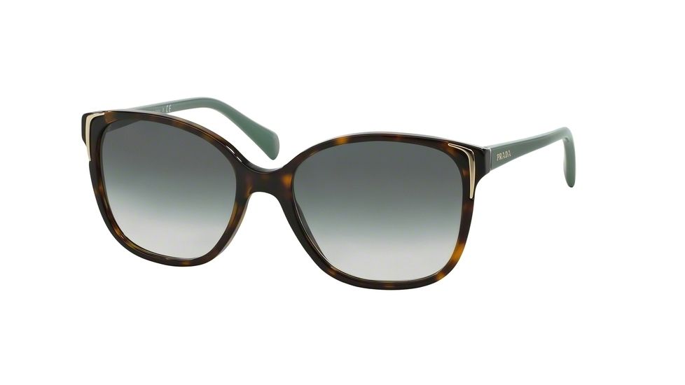 Prada PR01OSA Bifocal Prescription Sunglasses PR01OSA-2AU1E0-55 - Lens Diameter 55 mm, Frame Color Havana