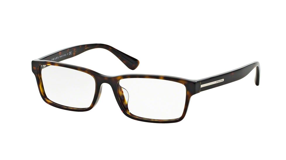 Prada PR01SV Eyeglass Frames 2AU1O1-56 - Havana