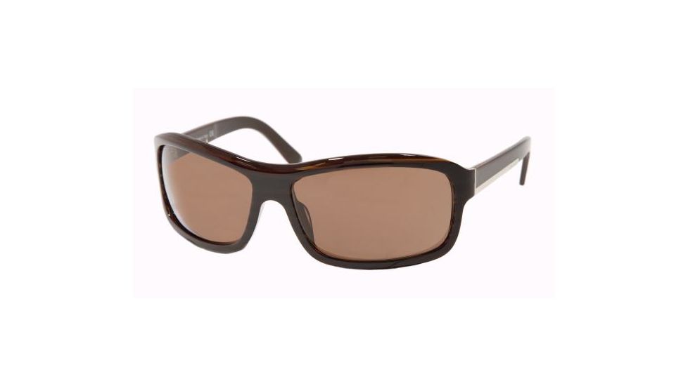 Prada PR02IS #7N68C1 - Black Ebony Frame, Brown Lenses