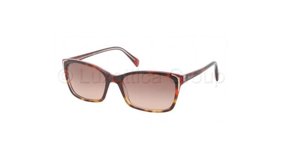 Prada PR02OS Progressive Prescription Sunglasses PR02OS-FAK0A5-5417 - Lens Diameter 54 mm, Frame Color Top Havana Gradient / Pink