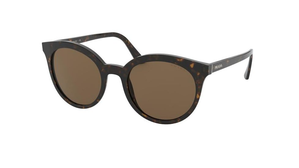 Prada PR02XSF Sunglasses 2AU8C1-53 - , Brown Lenses