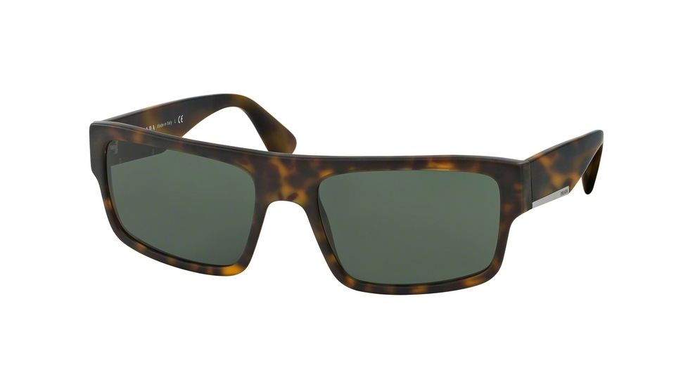 Prada PR04RS Progressive Prescription Sunglasses PR04RS-HAQ3O1-58 - Lens Diameter 58 mm, Frame Color Matte Havana
