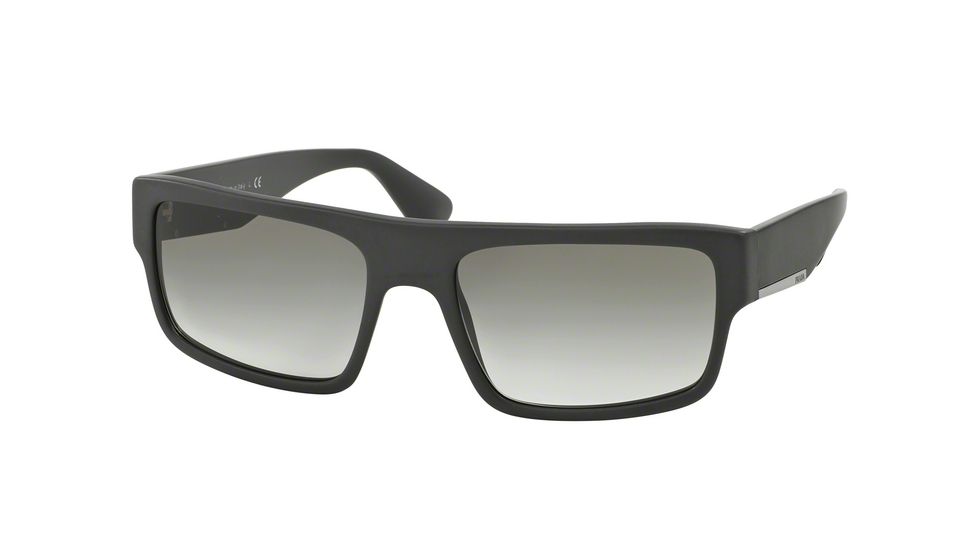 Prada PR04RS Progressive Prescription Sunglasses PR04RS-TKM0A7-58 - Lens Diameter 58 mm, Frame Color Matte Grey