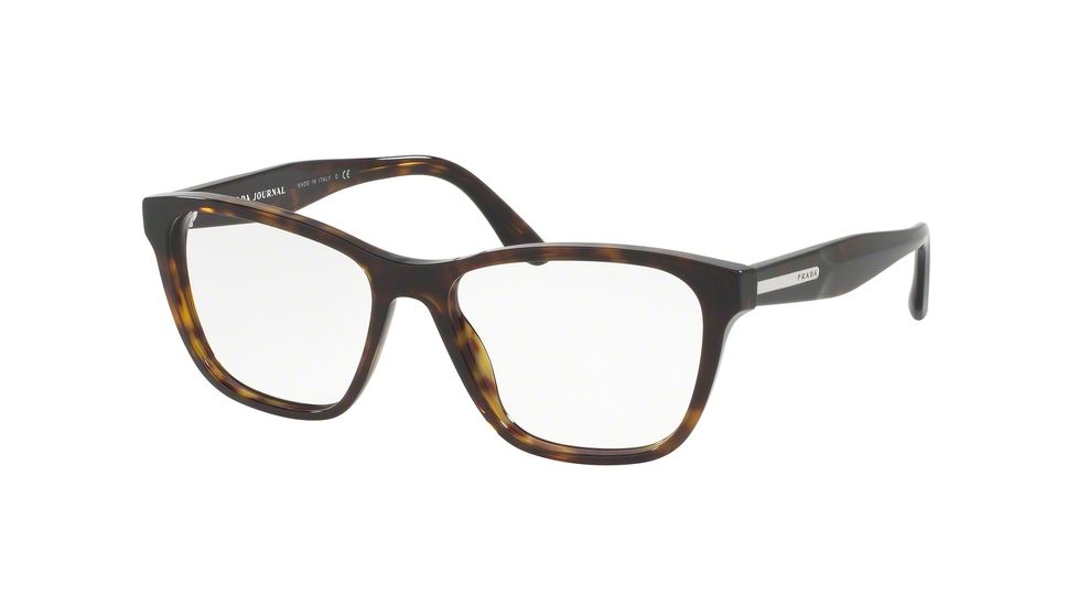 Prada PR04TVF Eyeglass Frames 2AU1O1-54 - Havana Frame