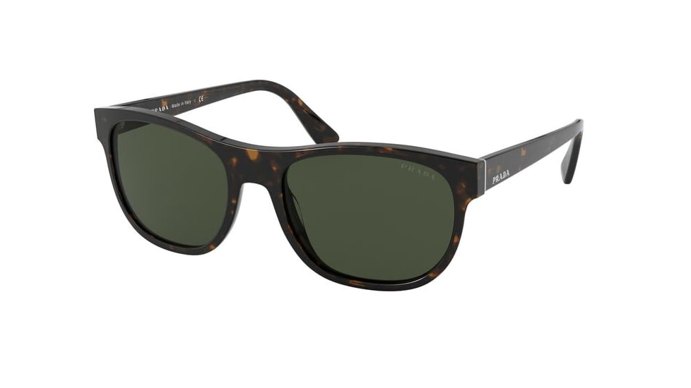 Prada PR04XSF Sunglasses 2AU0B2-56 - , Green Lenses