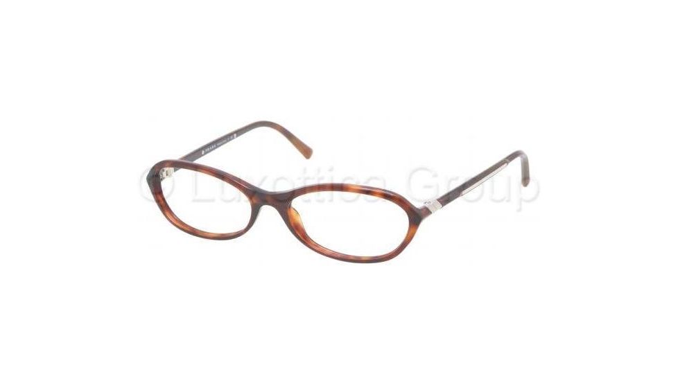 Prada PR05OV Bifocal Prescription Eyeglasses AB61O1-5116 - Dark Havana 