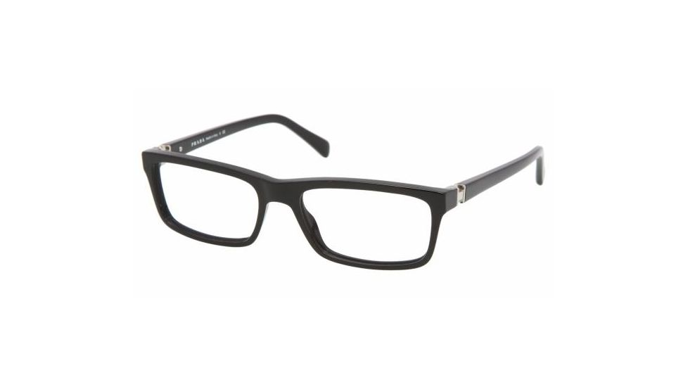 Prada PR06NV #1AB1O1 - Gloss Black Frame, Demo Lens Lenses