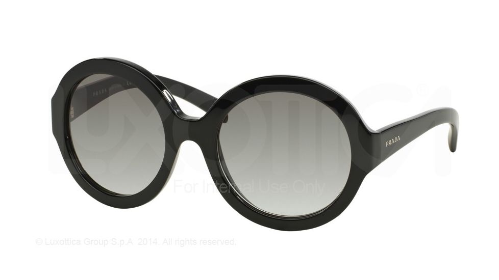Prada PR06RS Bifocal Prescription Sunglasses PR06RS-1AB0A7-56 - Lens Diameter 56 mm, Frame Color Black
