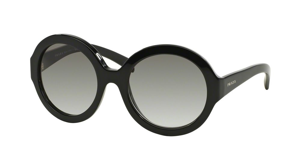 Prada PR06RSF Bifocal Prescription Sunglasses PR06RSF-1AB0A7-56 - Lens Diameter 56 mm, Frame Color Black