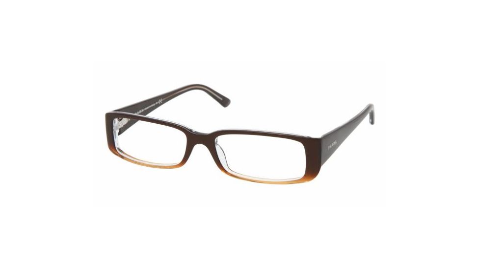 Prada PR07MV #ZXB1O1 - Brown Gradient Demo Lens Frame