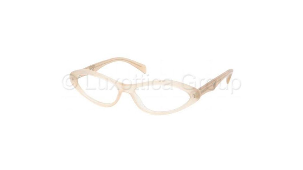 Prada PR08OV Progressive Prescription Eyeglasses GAD1O1-5516 - Sand Frame